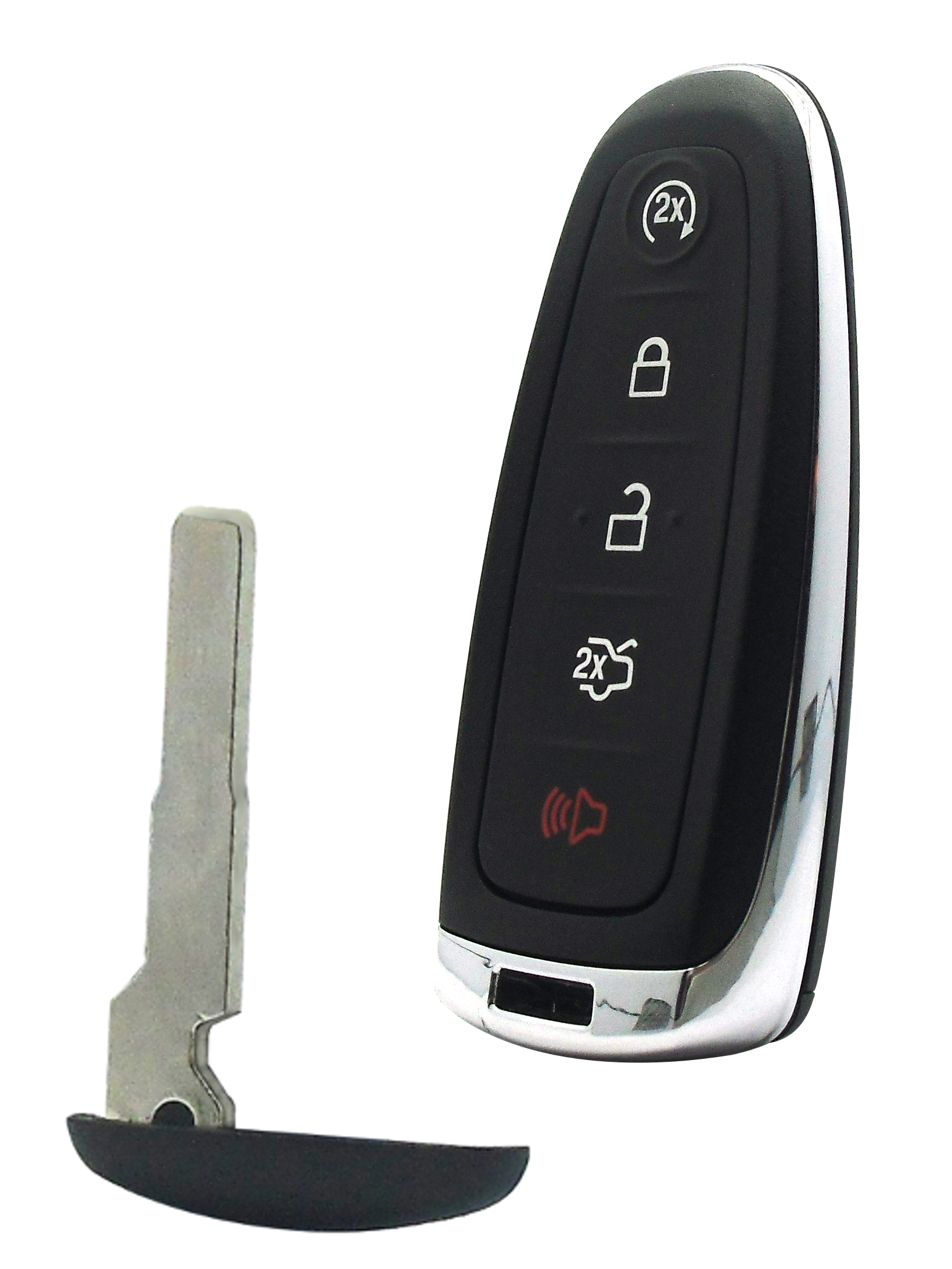 Ford Keyless Entry Smartkey Car Remote - 5-Button with Trunk and Remote Start